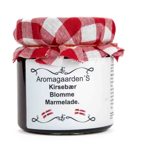 Marmelade - Kirsebær & Blomme