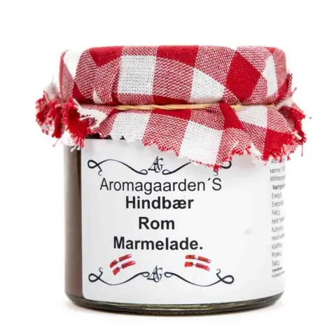 Marmelade - Hindbær & Rom